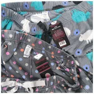 Mayfair Intimates & Sleepwear - 2 Pairs of New with Tag Fleece Pajama Pants 3X Mayfair Intimates & Sleepwear - 2 Pairs of New with Tag Fleece Pajama Pants 3X